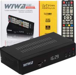 Decoder Terrestrial TV Tuner Wiwa DVB-T2