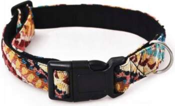 Dog collar material Barry King boho