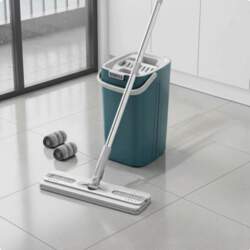 Flat Mop Blue 2 Pads