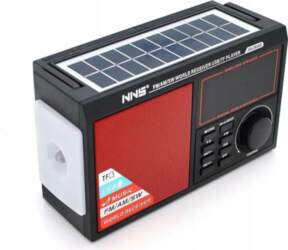FM Radio PORTABLE SOLAR Speaker Bluetooth