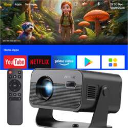 Forever Projector 4K UHD WiFi Bluetooth