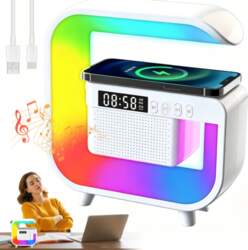 FOUR-FUNCTION BLUETOOTH SPEAKER WITH LED LAMP