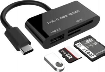 Gembird External MicroSD TF flash USB