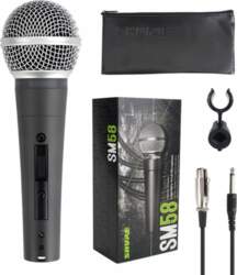 HANDHELD MICROPHONE WITH CABLE DYNAMIC WIRED