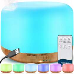 HUMIDIFIER AROMA DIFFUSER AROMATHERAPY NIGHT LIGHT