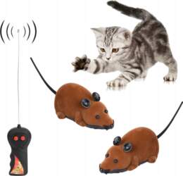 INTERACTIVE CAT TOY ESCAPING RUNNING MOUSE