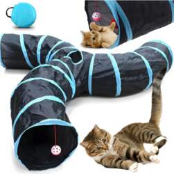 INTERACTIVE TUNNEL BED FOR SMALL ANIMALS