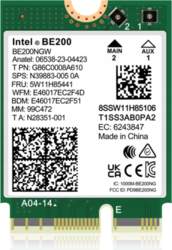 Internal network card Intel BE200 NGW