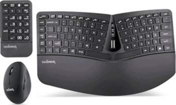 KEYBOARD ERGONOMIC WIRELESS VERTICAL MOUSE SET