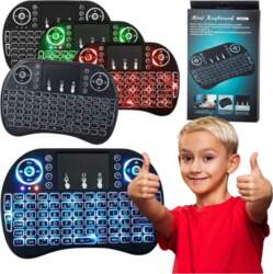 KEYBOARD MINI BACKLIT WIRELESS TV LED