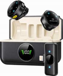 Lightning Wireless Tie Microphone for Iphone