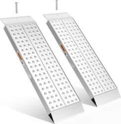 Loading ramp for motorcycles, load capacity