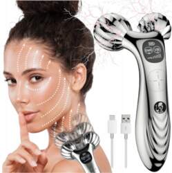 MAXTECH Face Massager Electric Massage Roller
