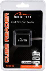 Media-tech SD microSD card reader MMC