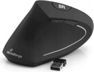 MediaRange Vertical Left Handed Wireless Mouse