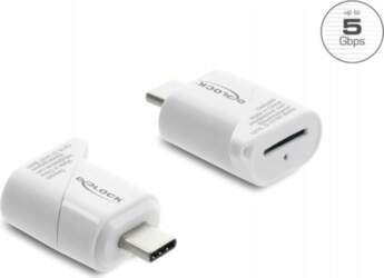 Mini microSD card reader USB-C 5