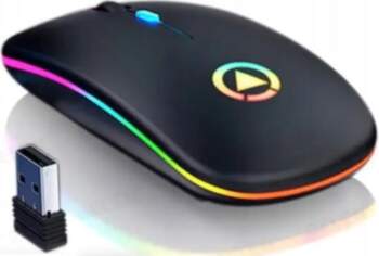 MOUSE WIRELESS SILENT OPTICAL LED