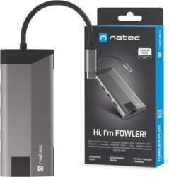 Natec Docking Station Adapter Multiport Fowler