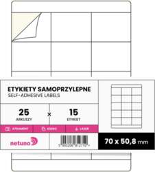 Netuno Self-adhesive labels A4 25 sheets