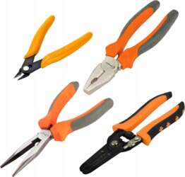 PLIERS CLIPPERS PULLER UNIVERSAL SET OF
