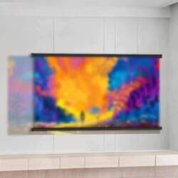 Projector Screen Support Double Sided Projection