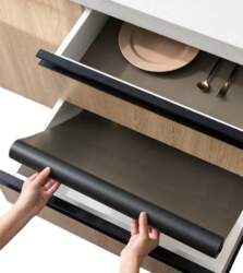 PROTECTIVE MAT FOR REFRIGERATOR CABINETS DRAWER