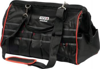 TOOL BAG ASSEMBLY ZIPPER SHOULDER STRAP