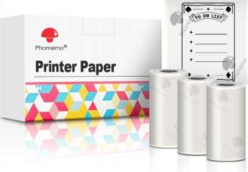 Transparent thermal paper for printer Phomemo
