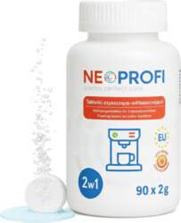 Universal cleaning tablets for coffee machine