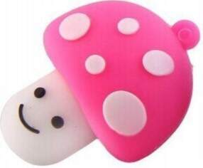 USB FLASH DRIVE MUSHROOM TOADSTOOL 4GB
