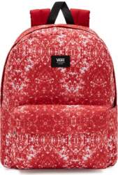 Vans school backpack Realm red h2o