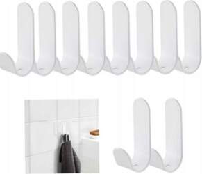 WALL SELF-ADHESIVE HOOKS FOR BATHROOM KITCHEN