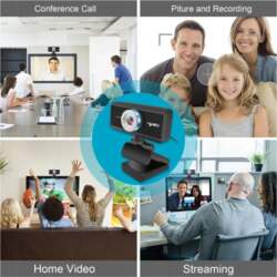 Webcam HD Web Camera, USB PC
