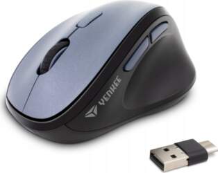 Wireless ERGONOMIC MOUSE Yenkee USB+USB-C