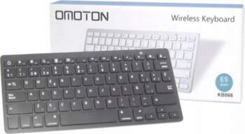 WIRELESS KEYBOARD OMOTON BLUETOOTH - Spanish