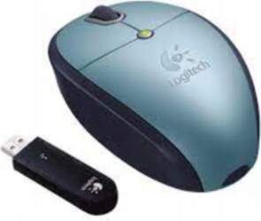 Wireless Mouse Logitech Cordless Mini Optical