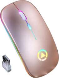 WIRELESS MOUSE OPTICAL QUIET BACKLIGHT LED
