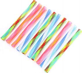 10pcs freely folding spring shape multicolor