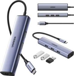 ADAPTER UGREEN CM475 USB-C 3XUSB 3