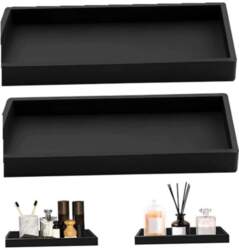 BATHROOM TRAY RECTANGULAR SILICONE VANITY ORGANIZER