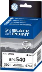 BLACK POINT BPC540 replacement PG-540 (black)