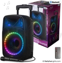 Bluetooth Karaoke Speaker Microphone Remote Control
