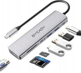BYEASY 7 in 1 HUB ADAPTER