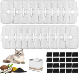 DOG CAT FOUNTAIN DRINKER FILTER SET