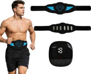EMS ABDOMINAL ELECTROSTIMULATOR WITH ADJUSTABLE INTENSITY