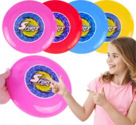 FRISBEE DISC PLATE FLYING THROWING SET
