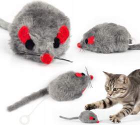 Hocky Cat Interactive Toy Vibrating Mouse