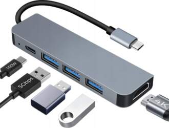 Hub USB C 4K HDMI, USB