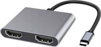 INF 2-in-1 Type-C Hub: Two HDMI