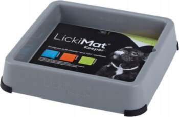 LickiMat Keeper Grey Mat